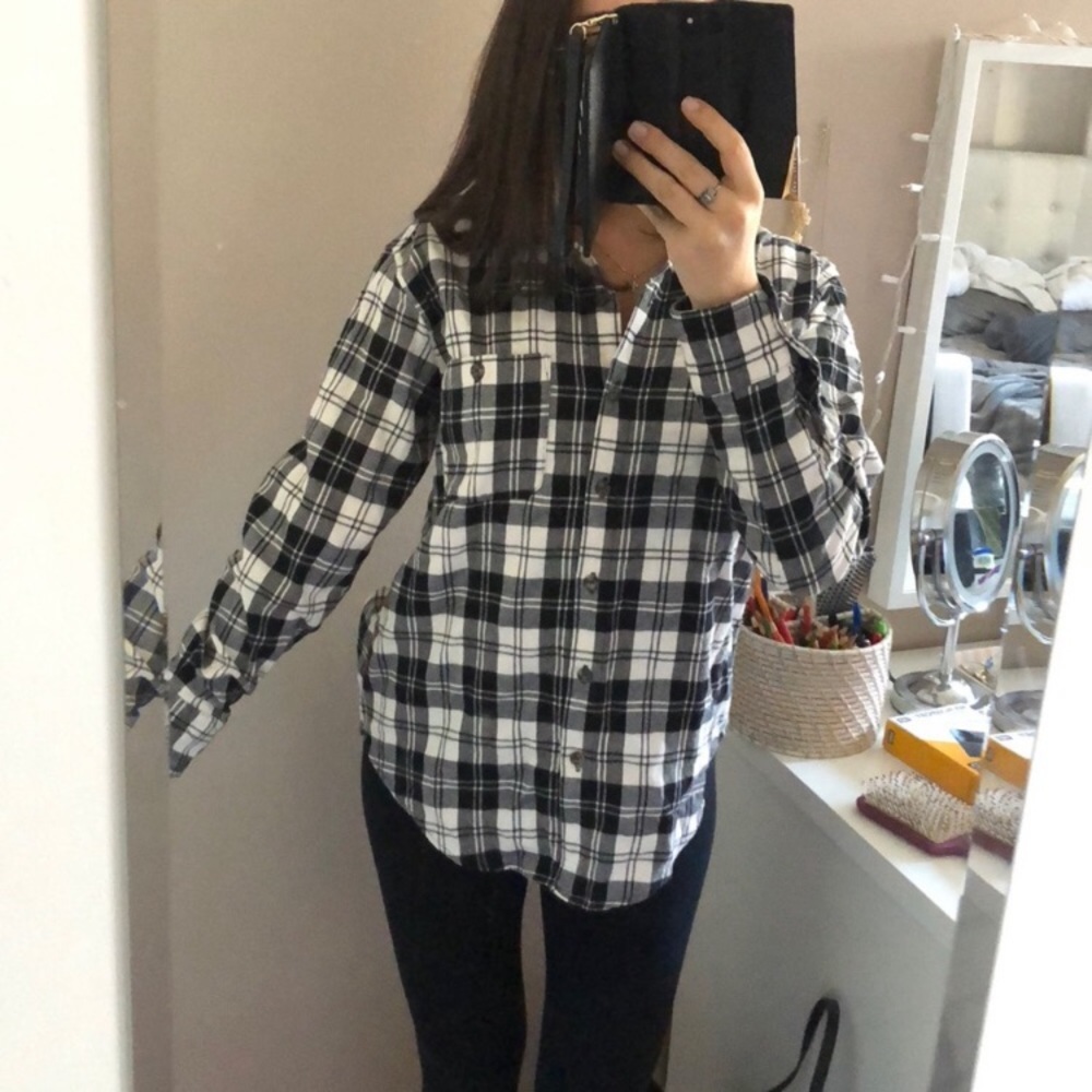 Black and White Flannel